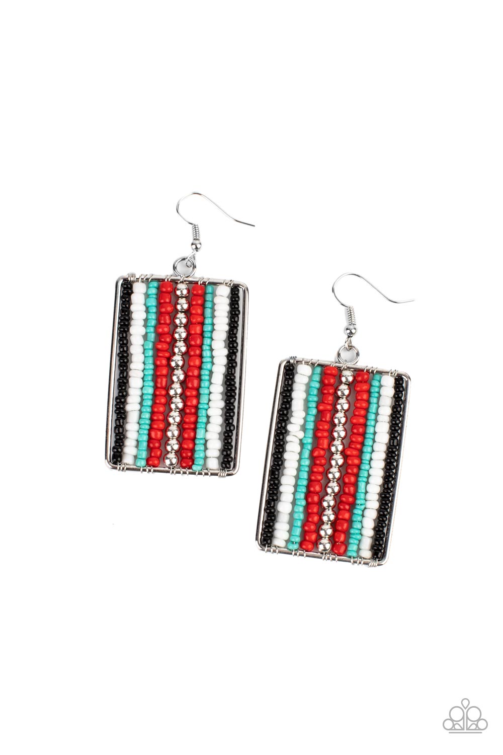 Beadwork Wonder - Red earring 1734