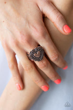 Load image into Gallery viewer, Southern Soulmate - Copper ring B040
