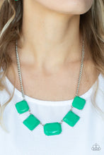 Load image into Gallery viewer, Instant Mood Booster - Green necklace 524
