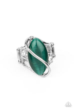 Load image into Gallery viewer, Enlightened Elegance - Green ring B025
