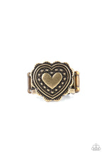 Load image into Gallery viewer, Southern Soulmate - Brass ring A014

