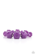 Load image into Gallery viewer, Trendsetting Tourist - Purple bracelet B126
