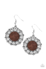 Load image into Gallery viewer, Farmhouse Fashionista - Brown earring B124
