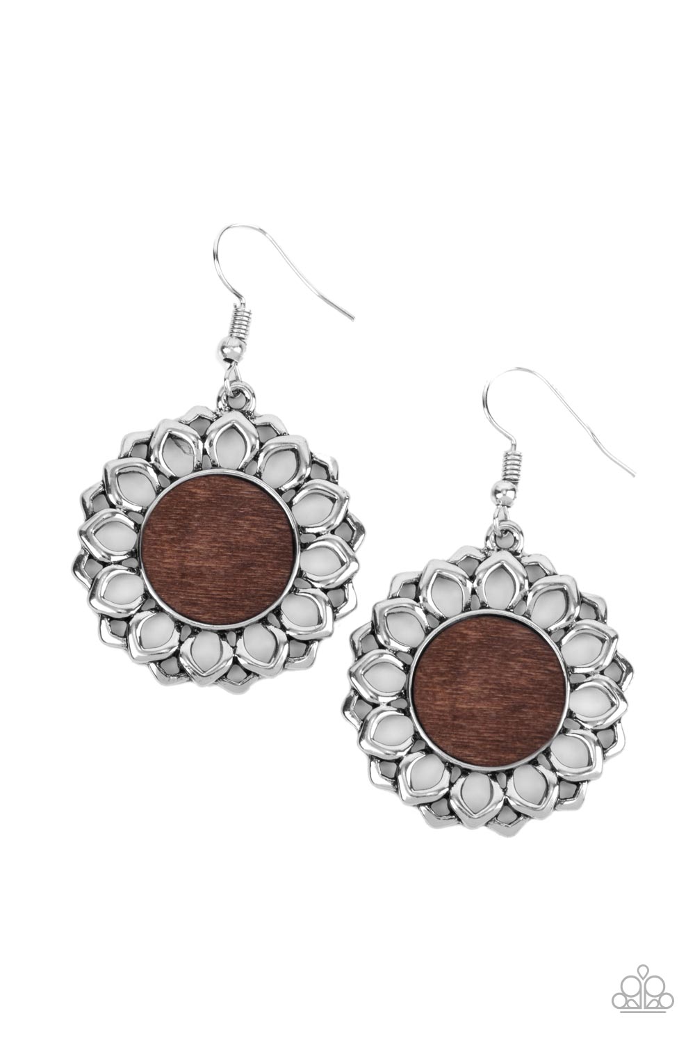 Farmhouse Fashionista - Brown earring B124