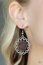 Load image into Gallery viewer, Farmhouse Fashionista - Brown earring B124
