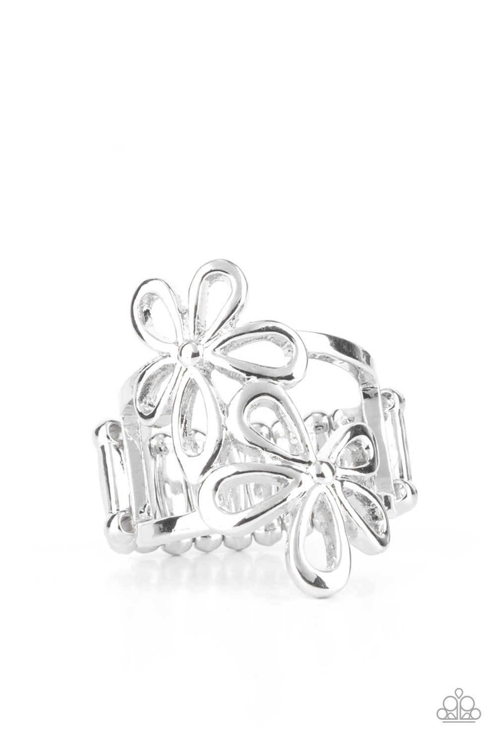 Perennial Pair - Silver ring B089