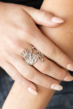 Load image into Gallery viewer, Perennial Pair - Silver ring B089
