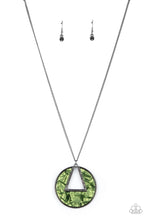 Load image into Gallery viewer, Chromatic Couture - Green necklace B061
