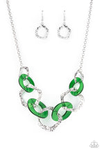 Load image into Gallery viewer, Urban Circus - Green necklace 715
