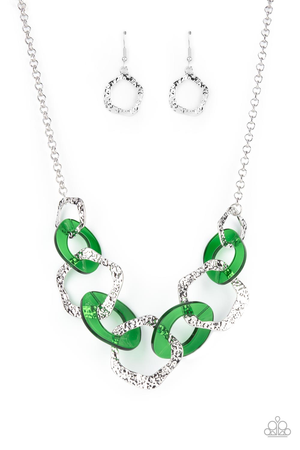 Urban Circus - Green necklace 715