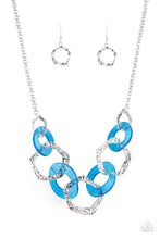 Load image into Gallery viewer, Urban Circus - Blue necklace B126
