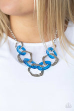 Load image into Gallery viewer, Urban Circus - Blue necklace B126
