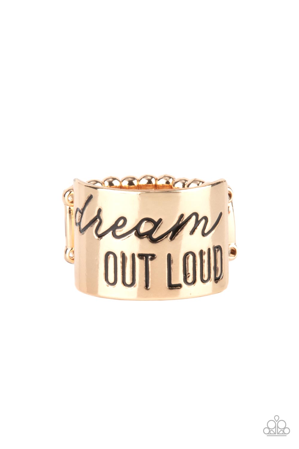 Dream Louder - Gold ring A043