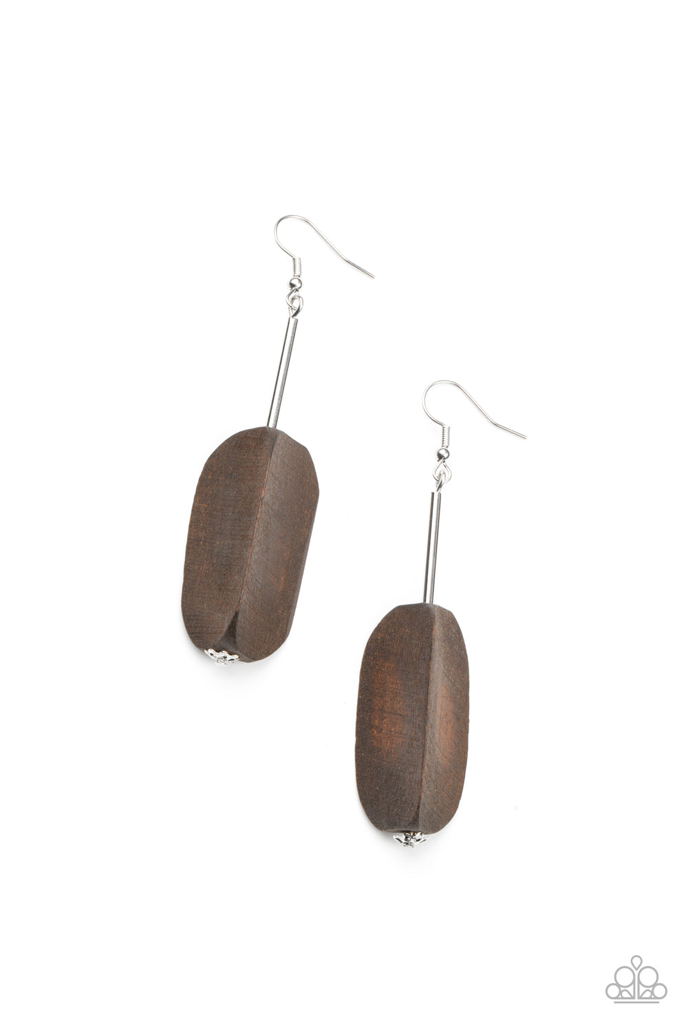 Tamarack Trail - Brown earring 884