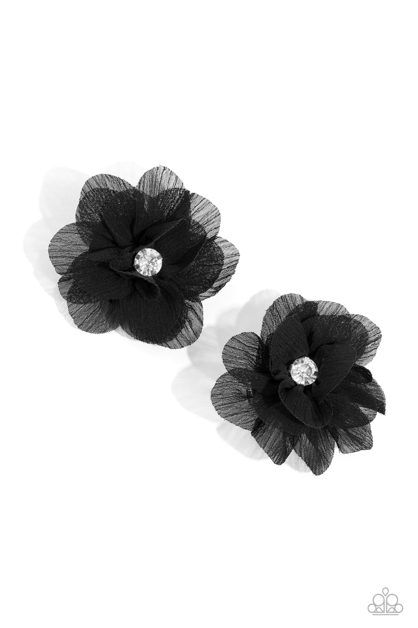 Perennial Palace - Black hair clip A017