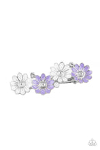 Load image into Gallery viewer, Ok, BLOOMER - Purple hair clip C023D
