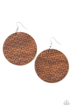 Load image into Gallery viewer, WEAVE Me Out Of It - Brown earring 2227
