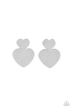 Load image into Gallery viewer, Heart-Racing Refinement - Silver post earring 2005
