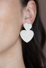 Load image into Gallery viewer, Heart-Racing Refinement - Silver post earring 2005
