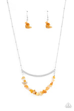 Load image into Gallery viewer, Pebble Prana - Yellow necklace A055
