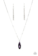 Load image into Gallery viewer, Prismatically Polished - Purple necklace 1606
