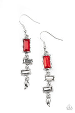 Load image into Gallery viewer, Modern Day Artifact - Red earring 794
