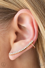Load image into Gallery viewer, Give Me The SWOOP - Gold ear crawler earring 858
