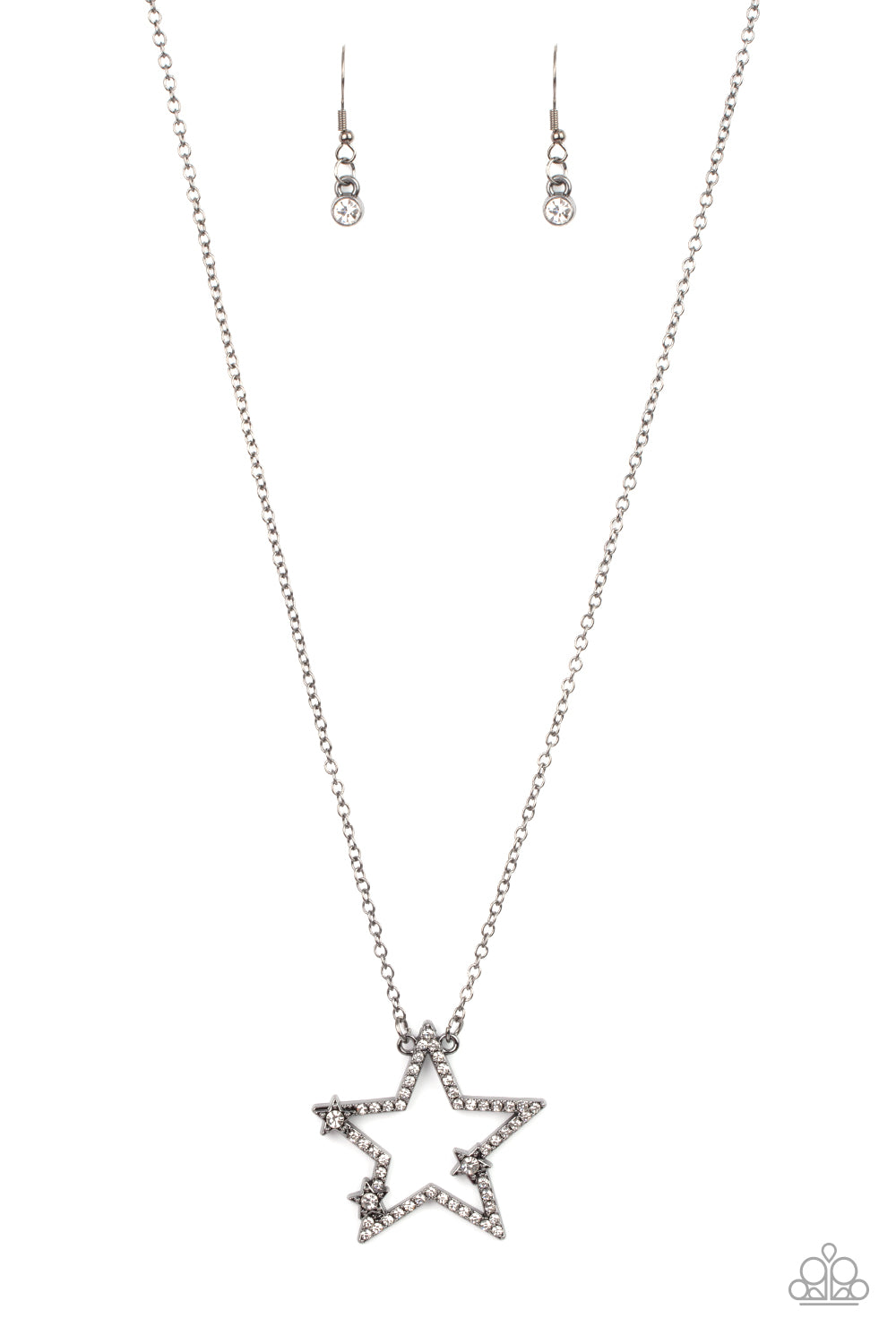 I Pledge Allegiance to the Sparkle - Black necklace 2146