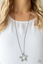 Load image into Gallery viewer, I Pledge Allegiance to the Sparkle - Black necklace 2146
