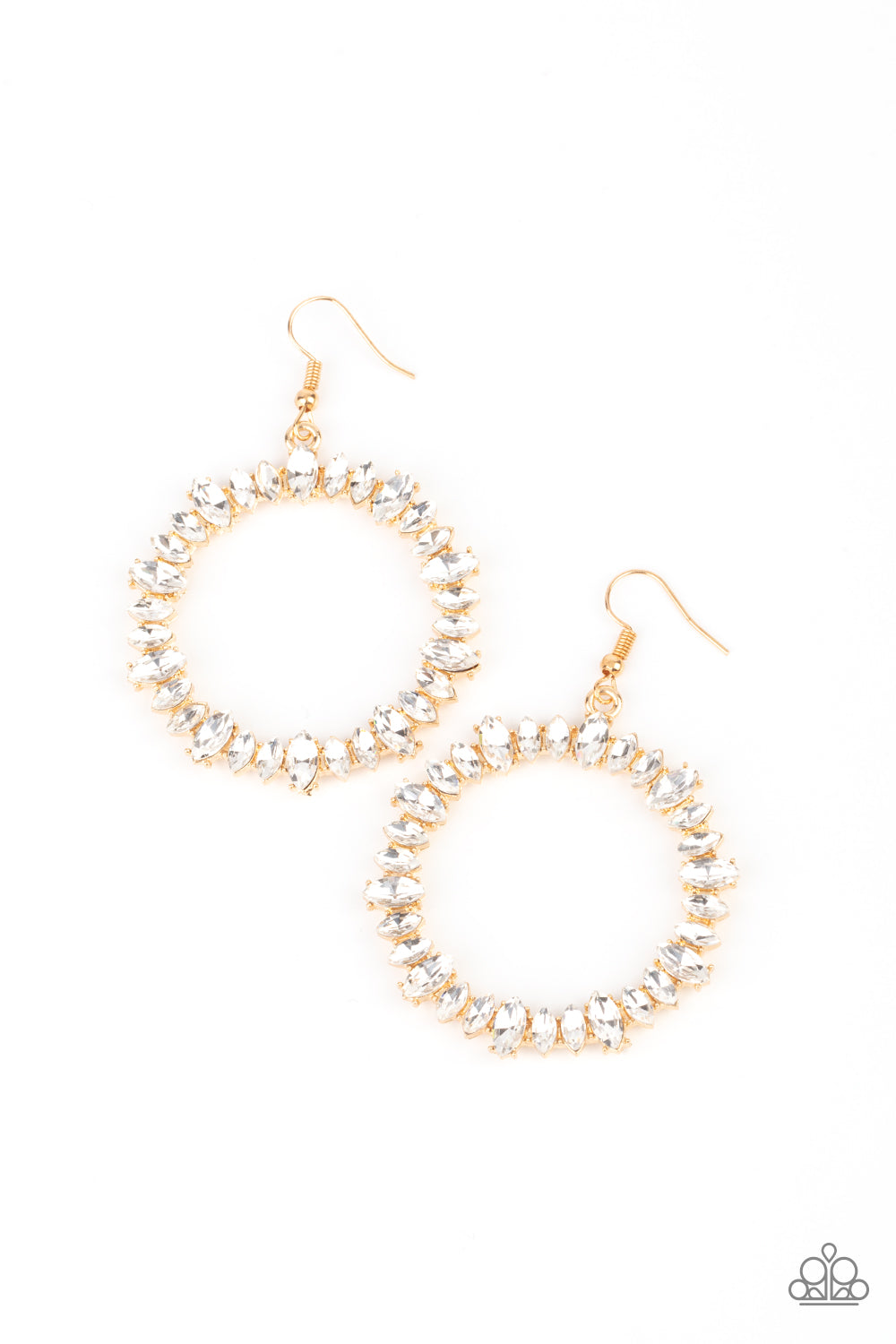 Glowing Reviews - Gold earring D070