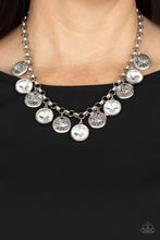 Load image into Gallery viewer, Spot On Sparkle - White necklace A055

