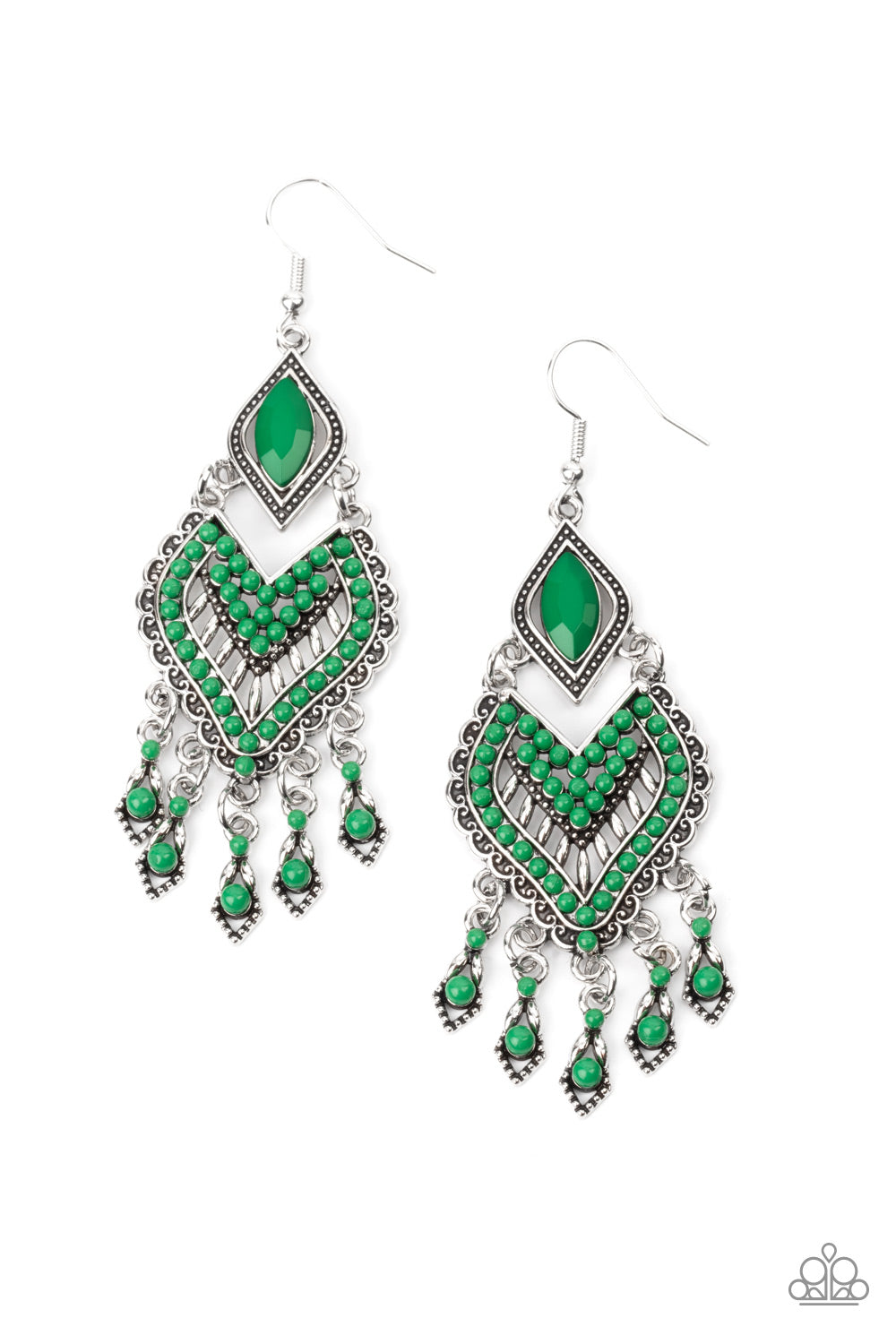 Dearly Debonair - Green earring 2021 CONVENTION D070