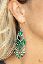 Load image into Gallery viewer, Dearly Debonair - Green earring 2021 CONVENTION D070
