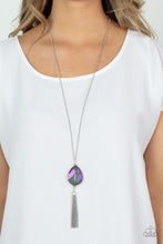 Load image into Gallery viewer, Interstellar Solstice - Purple necklace B092
