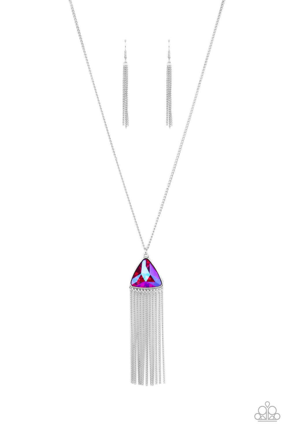 Proudly Prismatic - Pink necklace B080