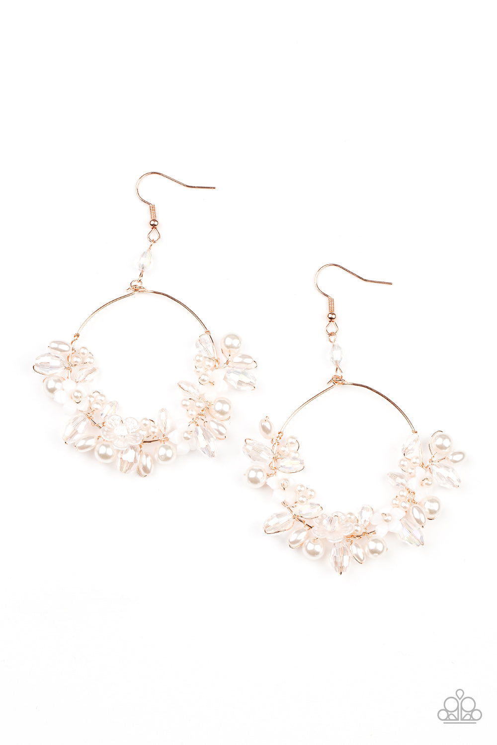 Floating Gardens - Copper earring A028
