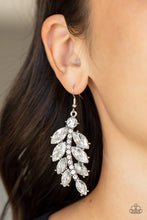 Load image into Gallery viewer, Ice Garden Gala - White earring B055
