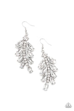 Load image into Gallery viewer, Ice Garden Gala - White earring B055
