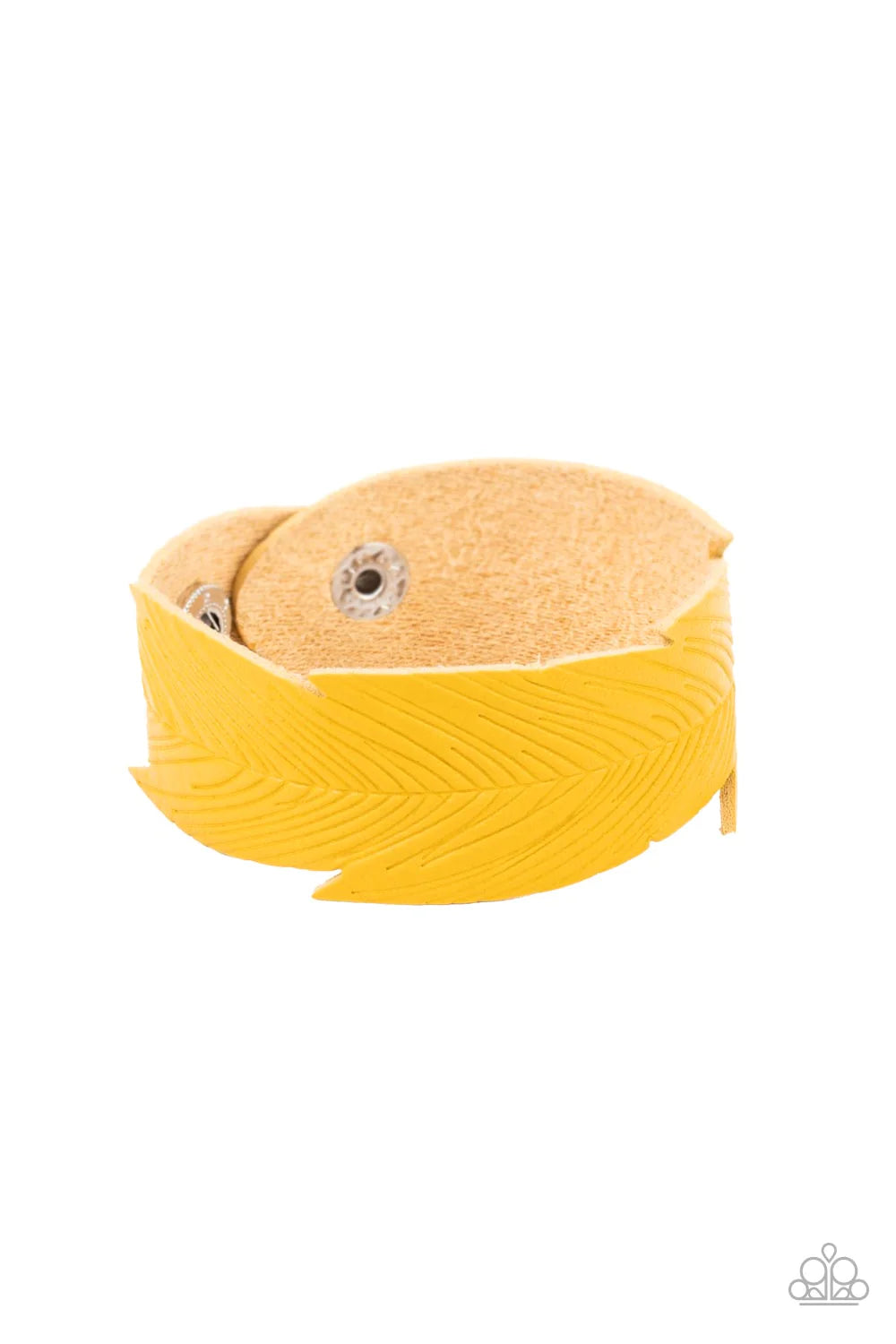 Whimsically Winging It - Yellow bracelet C006