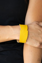 Load image into Gallery viewer, Whimsically Winging It - Yellow bracelet C006
