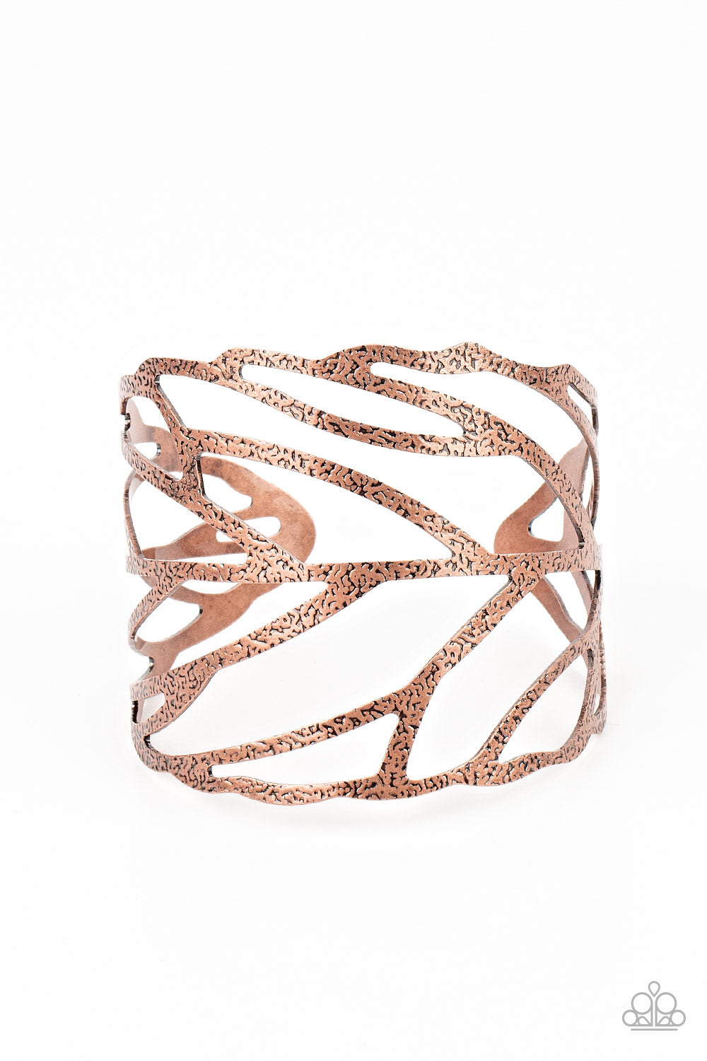 FLOCK, Stock, and Barrel - Copper cuff bracelet C018