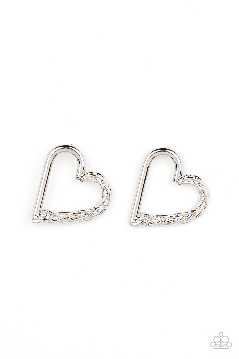 Cupid, Who? - Silver post earring A051