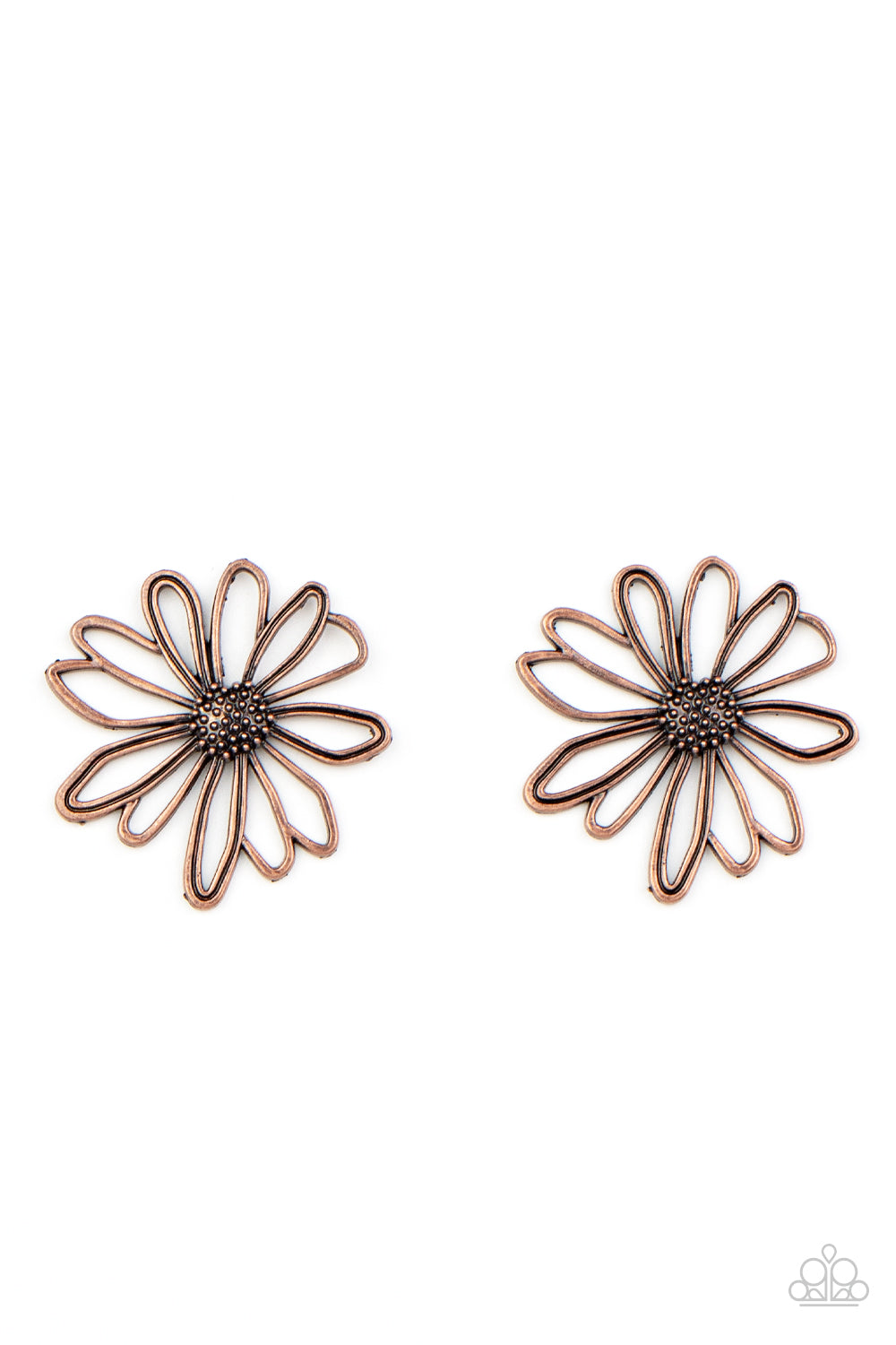 Artisan Arbor - Copper post earring 999