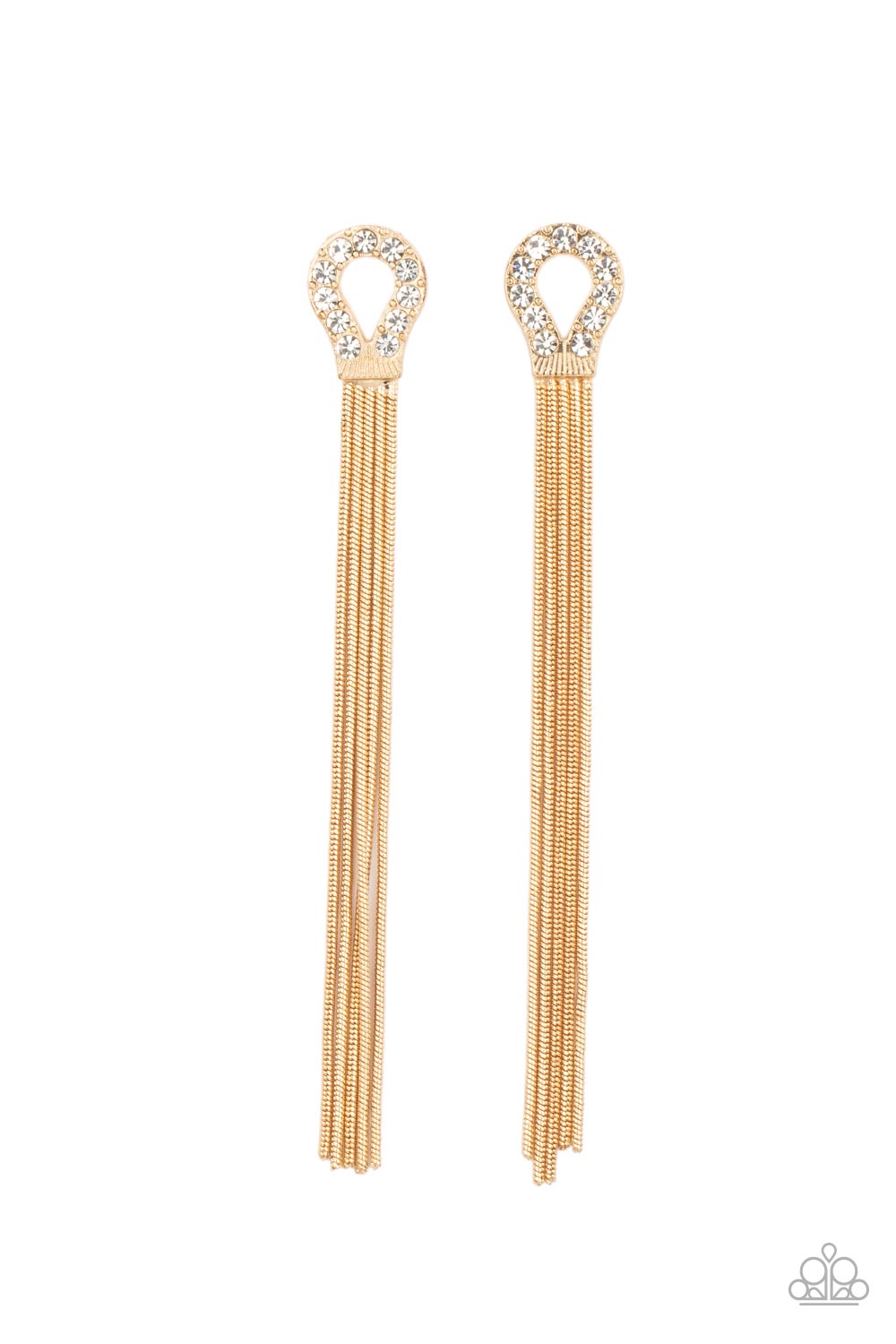 Dallas Debutante - Gold earring C022H