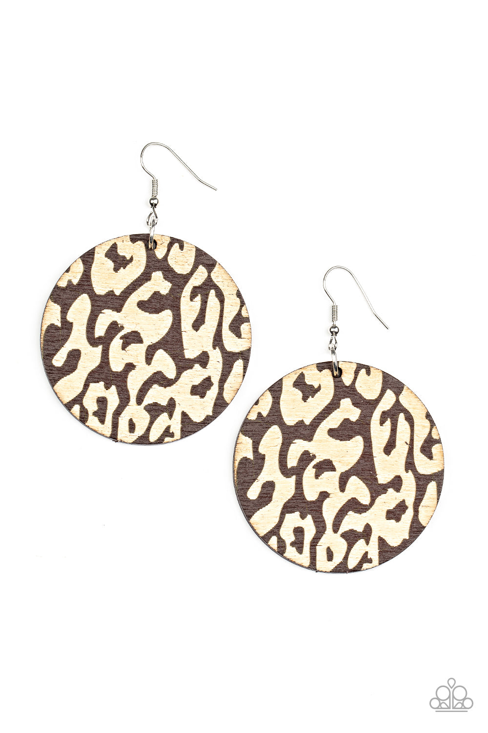 Catwalk Safari - Brown earring A030
