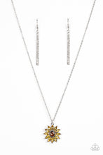 Load image into Gallery viewer, Formal Florals - Yellow necklace A062
