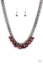 Load image into Gallery viewer, Galactic Knockout - Purple necklace A047
