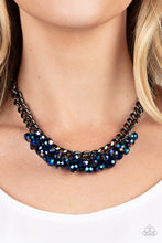 Load image into Gallery viewer, Galactic Knockout - Blue necklace A056
