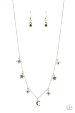 Load image into Gallery viewer, Cosmic Runway - Silver necklace 812
