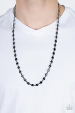 Load image into Gallery viewer, Come Out Swinging - Black urban necklace A052

